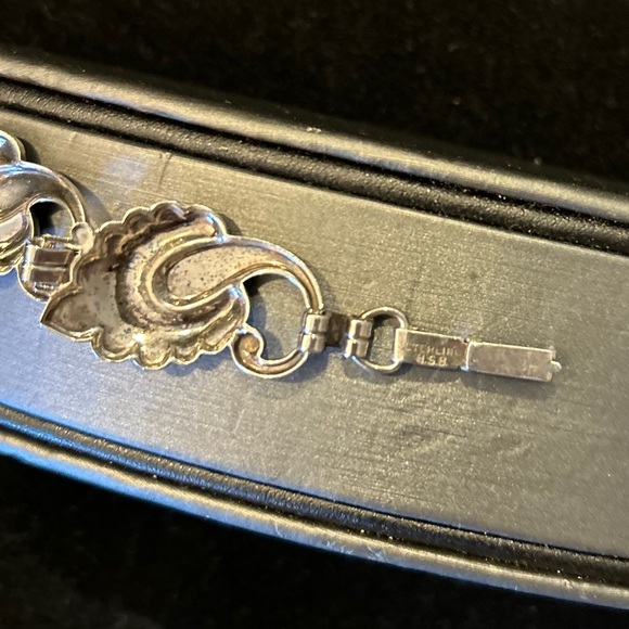 Harry S. Bick Sterling Art Nouveau Bracelet - Picture 2 of 6